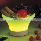 Multi Color Change LED Fruit Dish/Plate with 5050 RGB LED