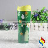 Logo Customized 450ml Double Wall Plastic Travel Mug thumbnail-1