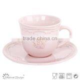 Cup Saucer Handpainting Top Sale Relaxation and Antique Style With Flower thumbnail-5