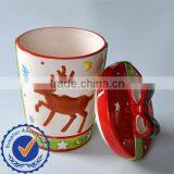 Christmas Items Reindeer Canister thumbnail-1