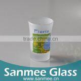 Frosted Personalized Decal Souvenir Mini Wine Shot Glass thumbnail-1