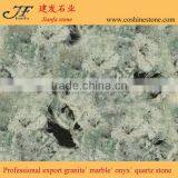 Elegance Indoor TV Background Artificial Wall Light Green Quartz Stone thumbnail-1