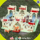 new mini wood castle molds toy fancy wood castle molds toy W06A121
