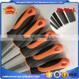 10" 5 Pcs Steel File Rasp Set Bastard Cut Flat Half Round Curved Square Triangle Semicircle thumbnail-1