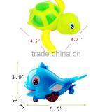 2015 New Hot Cute Floating Animals Tutle Dolphin Baby Bath Toys From Dongguan ICTI Manufacturer thumbnail-5