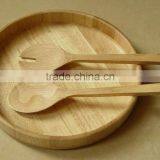 Gorgeous Rubber Wood Salad Bowl, Different Size and Height Can be Available thumbnail-2