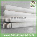 Wooden Broom Handle With Thread Wooden Broom Stick in Brush Wooden Garden Tools thumbnail-4