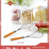 10 Inches Manual Stainless Steel Egg Beater With Hanging thumbnail-1