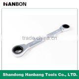 Double Head Ratchet Wrench With Mirror Surface