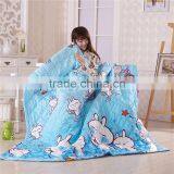100% Polyester Tuzki Cartoon Style Quiits,summer Comforter Blanket Blue White thumbnail-2