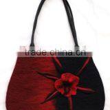 Best Selling Eco-friendly Handmade Decorated Felt Hand-bag thumbnail-1