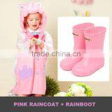 Poncho Raincoat Kids Rainboots Rain Coat thumbnail-3