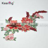 Hot Sale New Design Pretty Flower Clothing Embroidery Patch WEF-770 thumbnail-3
