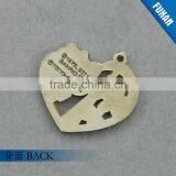 China Supplier Metal Label For Bags, Brand Logo Custom Metal Label thumbnail-5