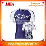 Hongen Apparel Compression T Shirt Women Sport Shirt Dry Fit Fitted Gym Shirt thumbnail-1