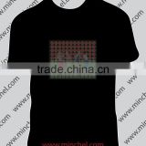 sound activated el t-shirt (factory price, good quality, timely delivery)