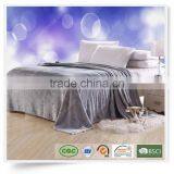 New Style Polar Plain Super Soft Glossy Flannel Blanket Factory Price High Quality Wholesale thumbnail-2