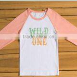 100% Cotton New Born Baby Top Soft and Comfortable Printing T-shirt thumbnail-4