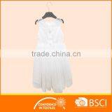 Elegant Pure White Angel Mesh Pom Pom Girls Dress thumbnail-2