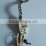 12 Constellation Keyring,Ceramic Constellation Pendant,Hand-knitted Textile Ancient Constellation Keychains thumbnail-1