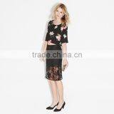 MGOO Cheap Price Quality Guaranteed Split Black Lace Skirts For Women Sexy Slinky Skirt Divided 15145A382 thumbnail-2