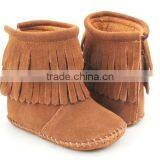 Leather Moccasins Baby Boot 2017 thumbnail-3