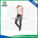 Hot Selling Grey Color Womens Polyester Good Stretch Gym Yoga Pants Jogger Pants thumbnail-4