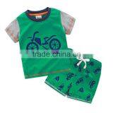 Wholesale 100% Cotton Summer Children Clothing Set for 2-7 Y Boy thumbnail-5