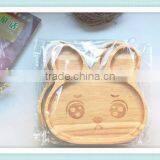 Child 3 Compartment Plate Divided Tray Baby Cartoon Rabbit Appetizer Platter thumbnail-4