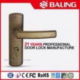 Boutique Copper Door Lock Retro Brass Door Lock Palace Luxury Gate Lock thumbnail-3