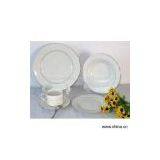 Sell 20pc Silver Rim Dinner Set thumbnail-1