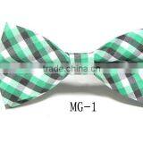 Cotton Checkered Children Kid Boy Toddler Baby Child Pre Tied Neck Bow Tie thumbnail-2