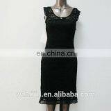 Back Bareness Dress Ladies Lace Sheath Dress thumbnail-2