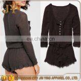 Jumpsuit Rompers Clubwear Adult One Piece Jumpsuit Cut Out Jumpsuit thumbnail-1