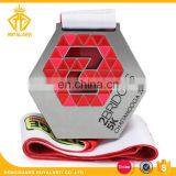 Antique Copper Zinc Alloy Custom Medal With Grosgrain Ribbon thumbnail-6