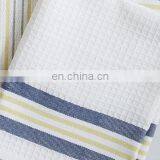 100% cotton yarn dyed strip kitchen towel dish cloth