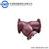 DN100 PN16 Stainless Steel Y Type Strainer With Flanges Y Type Filter