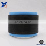 Black carbon inside conductive nylon filaments 60D/9F cross section outer ring type Anti-static Yarn-XTAA200