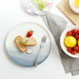 Dinnerware Attractive Grey Wedding Cheap Bulk Ceramic Charger Plates thumbnail-2