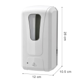 Wall Mounted Soap Dispensers Hand Free Sensor Portable Automatic Soap Gel Dispenser Foam Liquid With Drip Tray