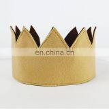 Wholesale Delicate Mini Felt Glitter Crown With Pearl thumbnail-5