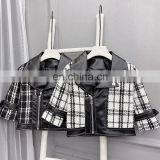 2020 New Product Thickened Plaid Jacket Fashion Girl's Foreign Style Jacket thumbnail-1
