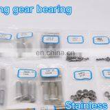 Customized With Various Sizes Of Miniature Stainless S623 Steel Hybrid Ceramic Fishing Gear Bearings