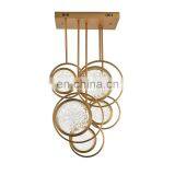 Modern Home Decorative Lighting Glass Chandelier Ceiling Lamps for Livingroom thumbnail-1