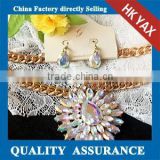 W1029 Necklace set alloy rhinestone pendent necklace,rhinestone bead necklace,alloy rhinestone pendent necklace