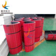 Dual Color Wear Warning UHMWPE Liner for Shaftless Screw Conveyor thumbnail-4