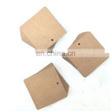 Blank Design Wedding Brown Rectangle Craft Hang Kraft Paper Tags thumbnail-3