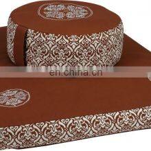 OEM Label Custom Logo High Quality Meditation Cushion Zafu Set thumbnail-4