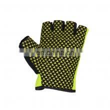 HANDLANDY Terry Cloth Fingerless Cycling Gloves Silicon Coating Racing Cross Training Gloves Outdoor Fitness Glove thumbnail-3