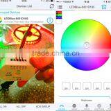 Smart RGB/W LED Strip Light Bluetooth LED Controller With Multilingual Android & IOS APP, Support Disco Mode and Camera Colorpix